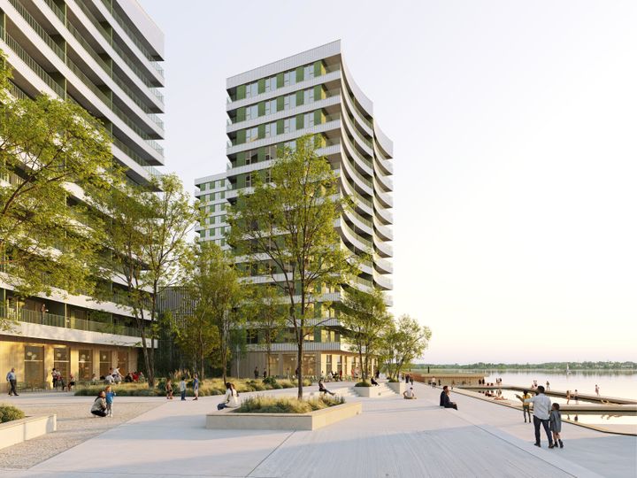 Schauman & Nordgren Architects -toimiston voittajaehdotus Kuunari