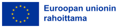 EU-logo ja teksti Euroopan unionin rahoittama.