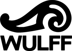 Wulff logo pysty musta