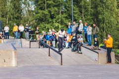 Scoottausta kilpailuissa. Kuva: Petri Sara.