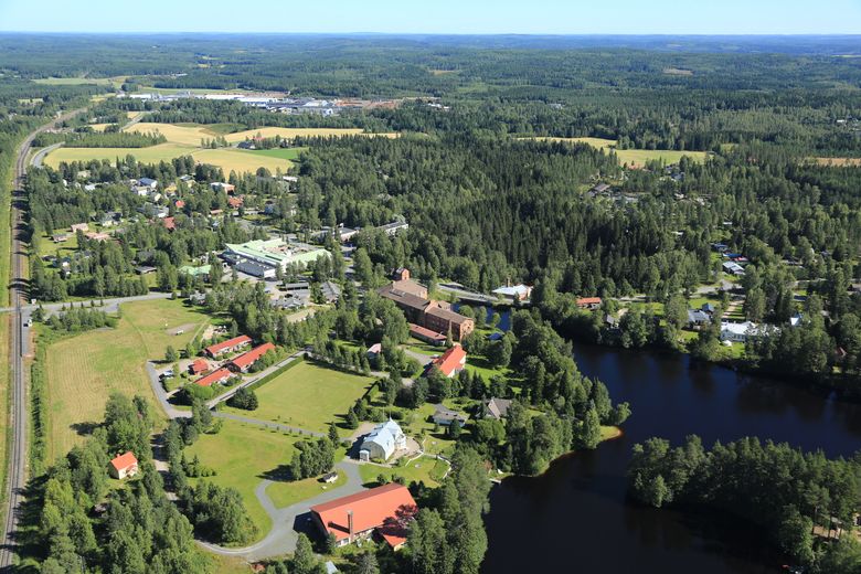 Ilmakuva Juupajoen Korkeakoskelta