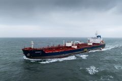 Varjolaivastoon kuuluva Prosperity -tankkeri Saksan edustalla helmikuussa 2025.