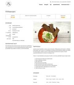 Herkullinen villikaviaari syntyy hetkessä.
