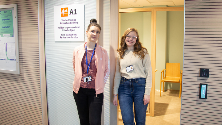 Nadja Kakkuri och Jaana Kilpiö