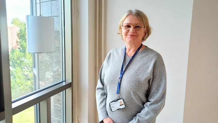 Projektchef Annika Tetrault. Bild: Österbottens välfärdsområde