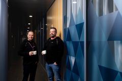 Fondion oy liiketoimintajohtaja Mauno Valli ja toimitusjohtaja Jukka-Pekka Tahkola
