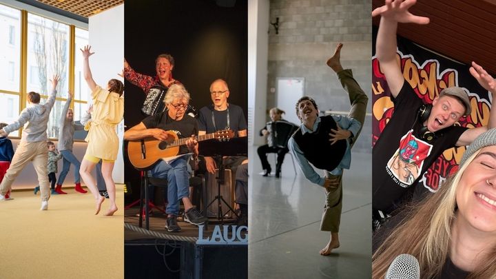 Erilaisia tanssilajeja