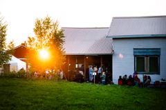 Hiljaisuus-festivaali levittäytyy Kaukosen kylään Kittilässä.