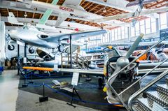 Kuvituskuva Suomen Ilmailumuseon näyttelystä