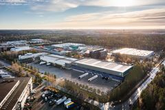 Havainnekuva Logicor Park Hakkilan uudisrakennuksesta