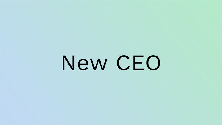 Teksti New CEO