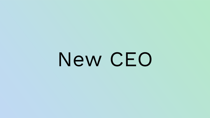 Teksti New CEO