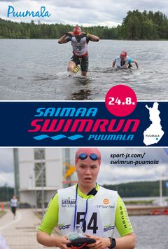 Saimaa Swimrunissa juostaan ja uidaan vuorotellen