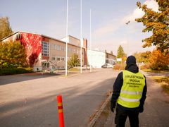 Alueella oli liikkumisrajoituksia harjoituksen ajan.