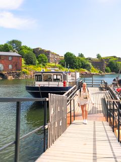 Vesibussi Suomenlinnassa