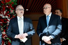 Recent polls suggest that the upheaval caused by U.S. President Donald Trump is damaging centre-right political parties in Australia, which could spell defeat for conservative Opposition Leader Peter Dutton (right) and garner a win in the upcoming election for Prime Minister Anthony Albanese (left) of the Labor Party, who had earlier been projected to lose.