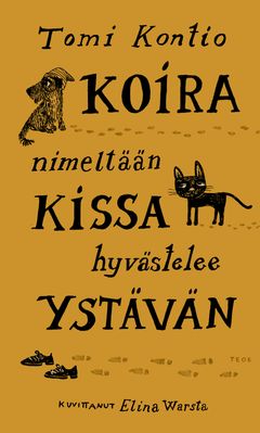 Koira nimeltään Kissa hyvästelee ystävän
