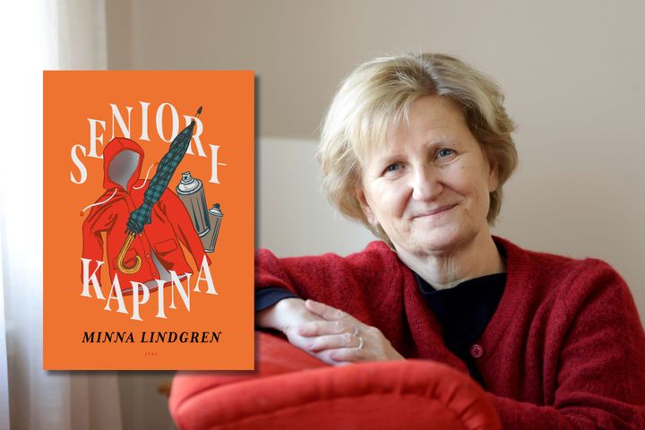 Minna Lindgrenin Seniorikapina on napakka satiiri, joka pureutuu suurten ikäluokkien tuntemuksiin ja Suomen politiikkaan.