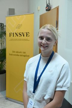 Ruotsalainen sprintteritähti Nora Lindahl.
