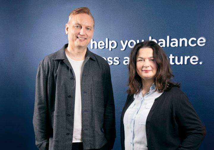 Ecobion uusi toimitusjohtaja (1.9. alkaen) Jesse Maula ja Ecobion perustaja ja hallituksen puheenjohtaja Sanna Perkiö tähtäävät kansainväliseen kasvuun.