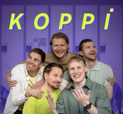 Erkka V. Lehtola, Matti Härkönen, Paulus Arajuuri, Samu Saatsi ja Jussi Vainikka juontavat Koppi-videopodcastia.