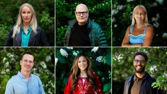 Caroline "Cheryllis" Sparf, Ruben Stiller, Nora Lindahl, Carl Haglund, Ingrid Enckell och Abdirahman Sugulle.