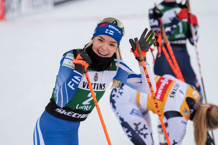 Kuvassa Minja Korhonen.