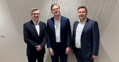 From left: Sami Kurunsaari (CEO, Netcontrol), Jussi Holopainen (Procuritas), Sami Raitakoski (ABB).