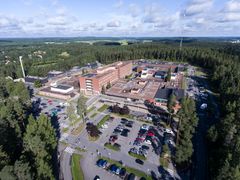 Kanta-Hämeen keskussairaalan ilmakuva