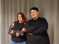 Janika Korhonen ja Eetu Uschanov.
