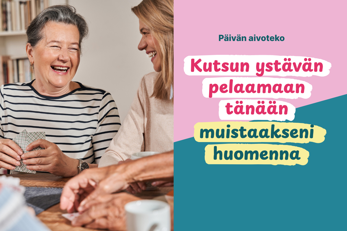 Lähes puolet muistisairauksista olisi ehkäistävissä elintavoilla