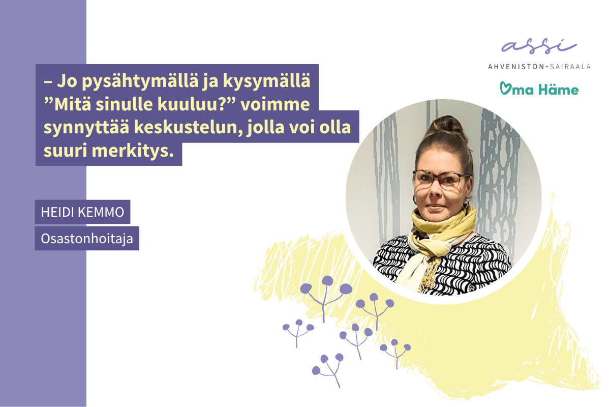 Oma Häme ja MIELI ry painottavat varhaisen tuen merkitystä mielenterveydessä