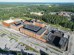 Ahveniston sairaalan ilmakuva
