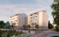 Arkkitehtipalvelu Oy:n tavoitteena oli luoda Hiekkaharjun Huippuun aikaa kestävää ja pientalovaltaiseen ympäristöön sopivaa arkkitehtuuria.