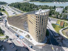 Keilaniemen Portti kuvattuna heinäkuussa 2026.