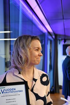 Imetyksen tuki ry:n toiminnanjohtaja Heidi Kervinen.