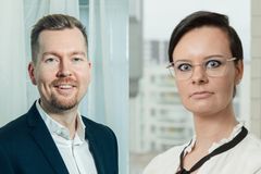 Jussi Ruotsalainen ja Heidi Uusitalo Rakentaja Mediat Oy