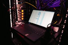 Spectera WebUI in use at a live show