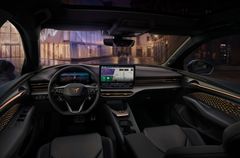 The immersive 12-speaker Sennheiser Sound System places passengers at the center of the music.