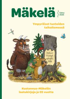 Esitteen kansikuvan kuvitus: Axel Scheffler.