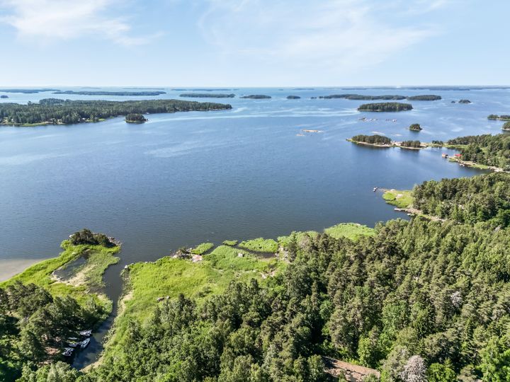 Ilmakuva, Hamina, Mäntlahti