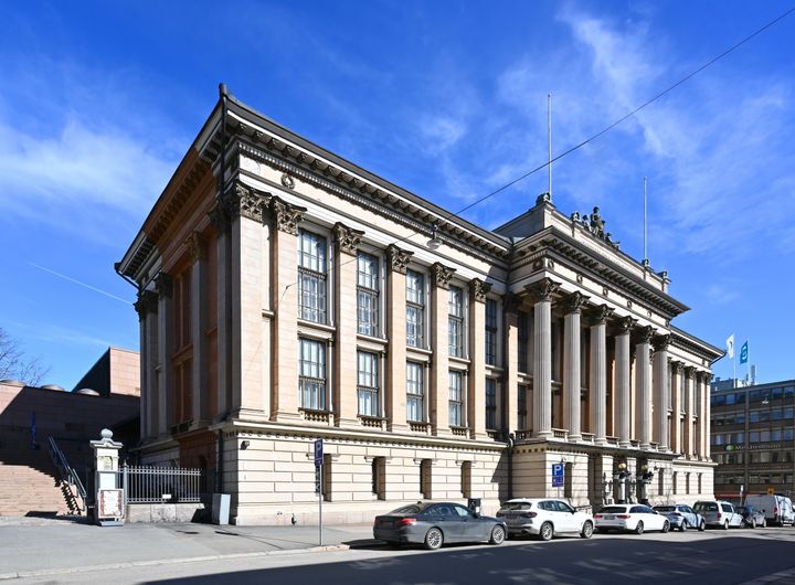 Kansallisarkiston julkisivu.