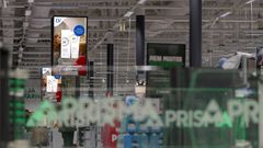 Prisman sisäänkäynti