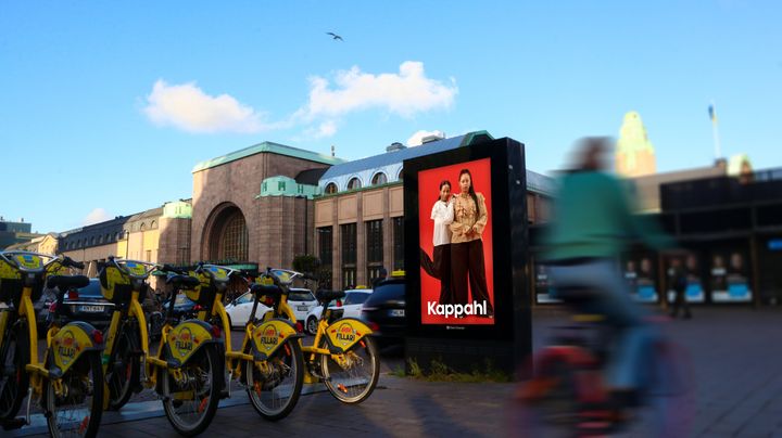 Bauer Media Outdoor -  City Digital Big Cities - Ulkomainoskampanjan hiilijalanjälki