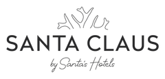 Santa's Hotel Santa Clausin logo