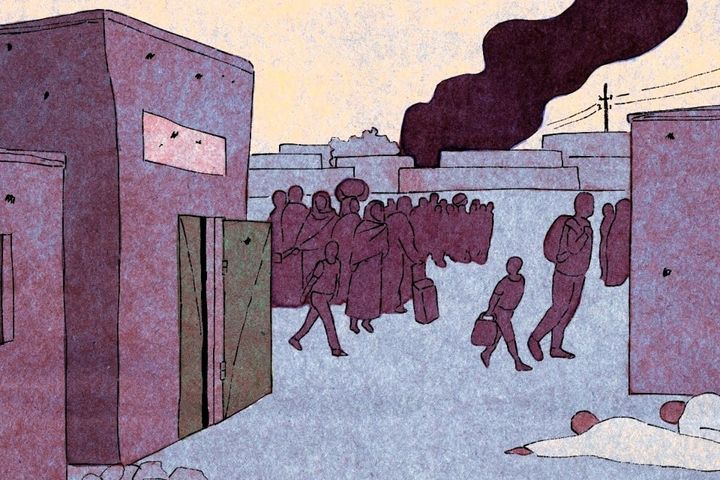 Pakomatkallaan 11-vuotiaan Fatiman perhe näki sodan kauheudet.