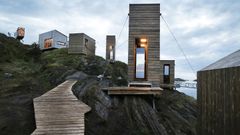 Sami Rintalan yksi kuuluisimmista töistä on Norjassa sijaitseva Arctic Hideaway