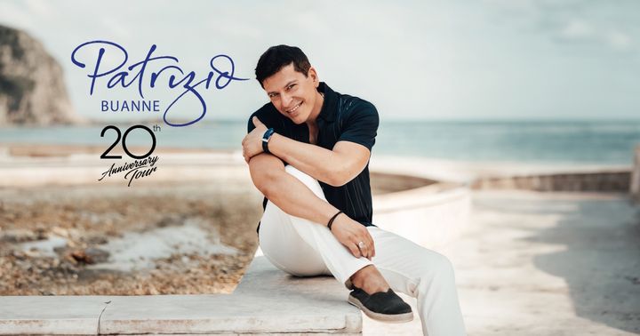 Patrizio Buanne 20-v juhlakiertue 2026 (julkaisuvapaa patriziobuanneofficial)