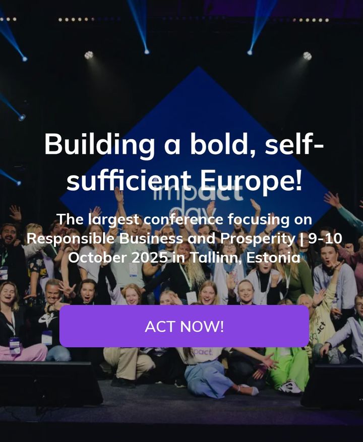 Brande, an impact economy business design agency, will partner with the Estonian Impact Day to ensure its growth as the leading event in the industry in Northern Europe.