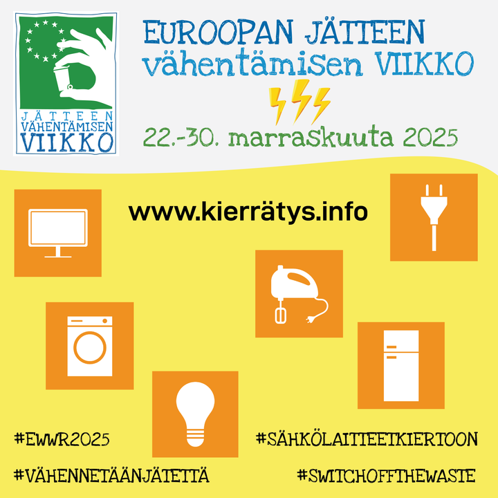 Euroopan jätteenvähentämisen viikko EWWR